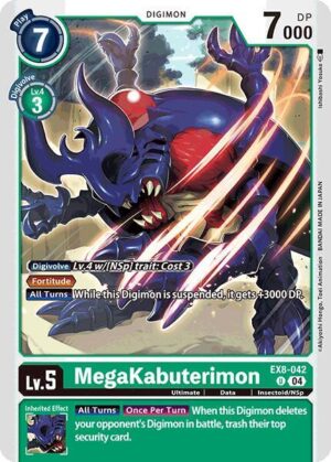 MegaKabuterimon - Chain of Liberation (EX8-042 U)