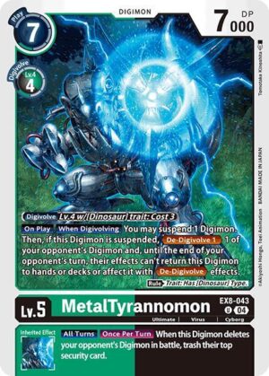 MetalTyrannomon - Chain of Liberation (EX8-043 U)