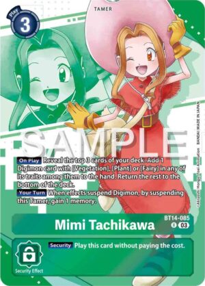 Mimi Tachikawa (Premium Heroines Set) - Blast Ace (BT14-085 R)