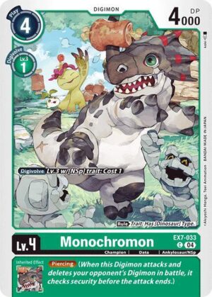Monochromon - Digimon LIBERATOR (EX7-033 C)