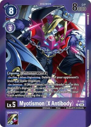 Myotismon (X Antibody) (Reprint) - Special Limited Set (LM) (P-145 P)