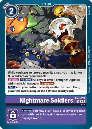 Nightmare Soldiers - Chain of Liberation (EX8-071 U)