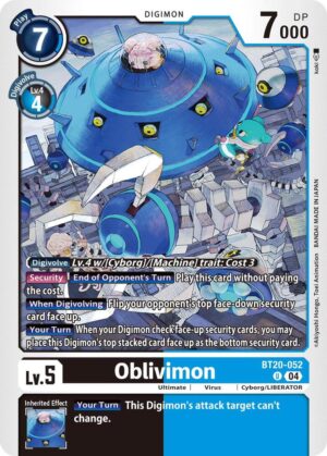 Oblivimon - Release Special Booster 2.5 (BT20-052 U)