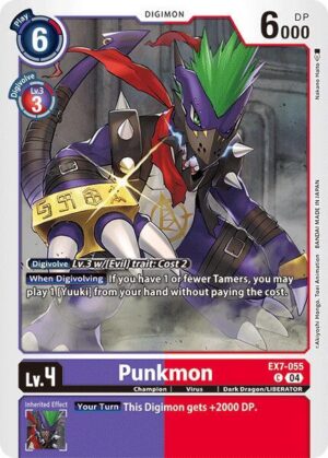 Punkmon - Digimon LIBERATOR (EX7-055 C)