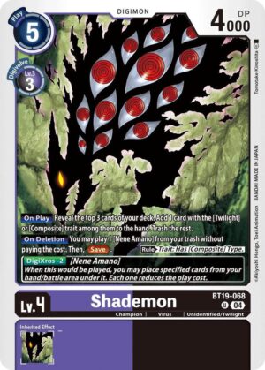 Shademon - Release Special Booster 2.5 (BT19-068 U)