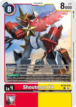 Shoutmon X4 - Release Special Booster 2.5 (BT19-010 C)