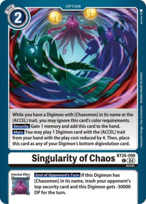 Singularity of Chaos - Release Special Booster 2.5 (BT20-099 C)