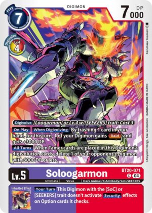 Soloogarmon - Release Special Booster 2.5 (BT20-071 C)