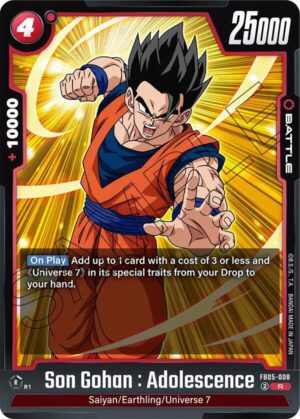 Son Gohan : Adolescence - FB05-008 - New Adventure (FB05-008 R)
