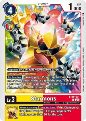 Starmons - Release Special Booster 2.5 (BT19-031 C)