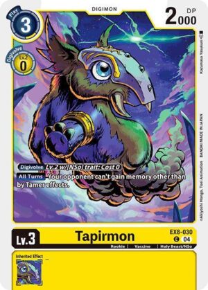 Tapirmon - Chain of Liberation (EX8-030 C)
