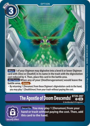 The Apostle of Doom Descends! - Release Special Booster 2.5 (BT20-097 C)