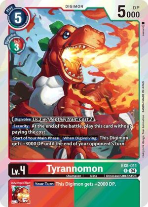 Tyrannomon - Chain of Liberation (EX8-011 R)