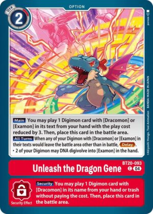 Unleash the Dragon Gene - Release Special Booster 2.5 (BT20-093 C)