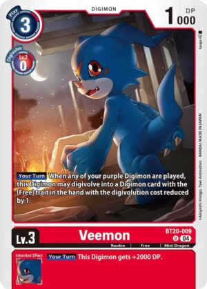 Veemon - Release Special Booster 2.5 (BT20-009 U)