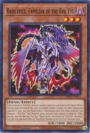 Basiltrice, Familiar of the Evil Eye - PHHY-EN019 - Common