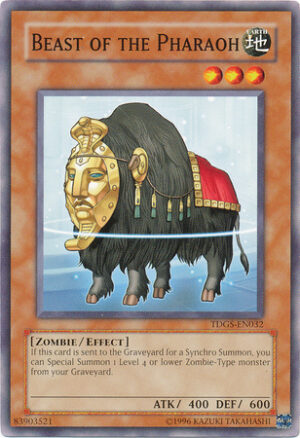 Beast of the Pharaoh - TDGS-EN032 - Common