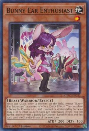 Bunny Ear Enthusiast - CYAC-EN032 - Common