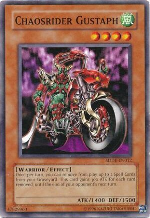 Chaosrider Gustaph - SDDE-EN012 - Common