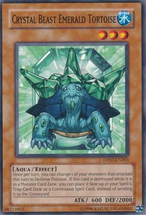 Crystal Beast Emerald Tortoise - DP07-EN003 - Common
