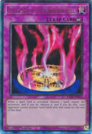 Cursed Seal of the Forbidden Spell - RA03-EN076 - Ultimate Rare