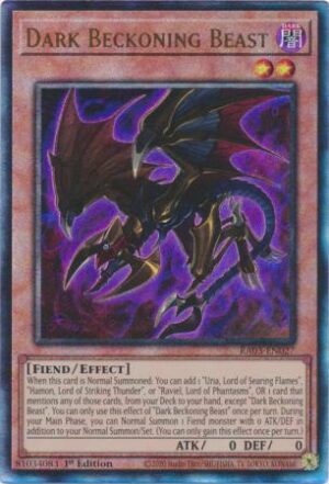 Dark Beckoning Beast - RA03-EN027 - Ultimate Rare