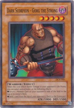 Dark Scorpion - Gorg the Strong - DCR-060 - Common