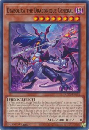 Diabolica the Draconique General - DUNE-EN096 - Common