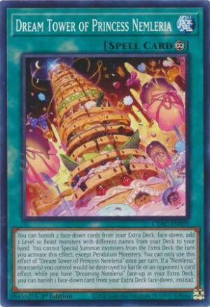 Dream Tower of Princess Nemleria - CYAC-EN059 - Common