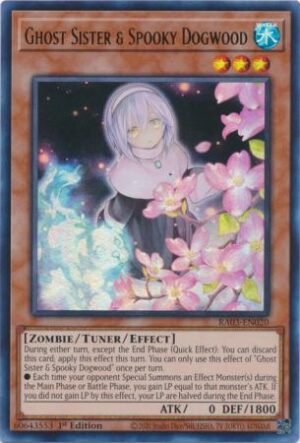 Ghost Sister & Spooky Dogwood (Alt Art) - RA03-EN020 - Ultra Rare