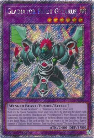Gladiator Beast Gyzarus - RA03-EN198 - Platinum Secret Rare