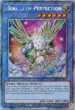 Herald of Perfection - RA03-EN237 - Platinum Secret Rare