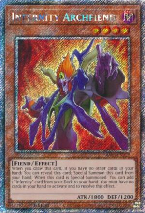 Infernity Archfiend - RA03-EN220 - Platinum Secret Rare