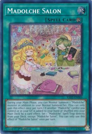 Madolche Salon - RA03-EN069 - Secret Rare