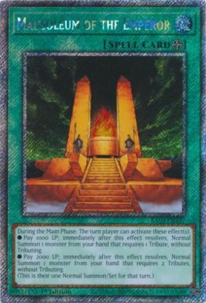 Mausoleum of the Emperor - RA03-EN167 - Platinum Secret Rare