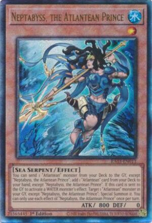 Neptabyss, the Atlantean Prince - RA03-EN013 - Ultimate Rare