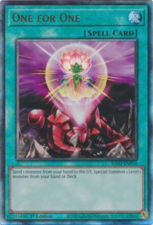 One for One - RA03-EN056 - Ultimate Rare