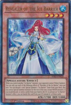 Revealer of the Ice Barrier - RA03-EN028 - Ultimate Rare