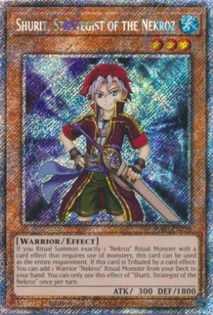 Shurit, Strategist of the Nekroz - RA03-EN259 - Platinum Secret Rare