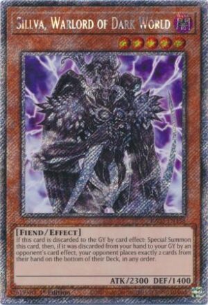 Sillva, Warlord of Dark World - RA03-EN158 - Platinum Secret Rare