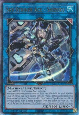 Sky Striker Ace - Shizuku - RA03-EN043 - Ultimate Rare