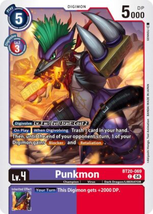 Punkmon - Release Special Booster 2.5 (BT20-069 C)