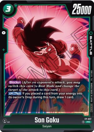 Son Goku - FP-027 - Fusion World Promotion Cards and Packs (DBSFW_PR)