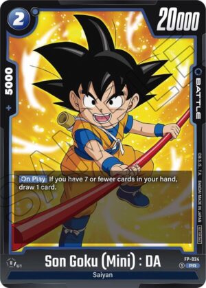 Son Goku (Mini) : DA - FP-024 - Fusion World Promotion Cards and Packs (DBSFW_PR)