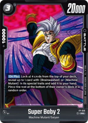 Super Baby 2 - Fusion World Promotion Cards and Packs (DBSFW_PR)