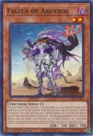 Fallen of Argyros - CYAC-EN009 - Common