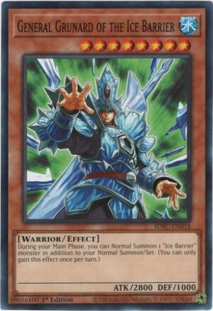 General Grunard of the Ice Barrier - SDFC-EN018 - Common