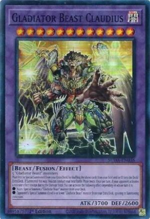 Gladiator Beast Claudius - SUDA-EN038 - Super Rare