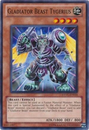 Gladiator Beast Tygerius - EXVC-EN034 - Common