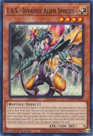 I.A.S. -Invasive Alien Species- - AGOV-EN023 - Common